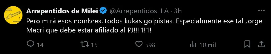 CHUBUT Milei y los libertarios apuestan a ganar por twitter