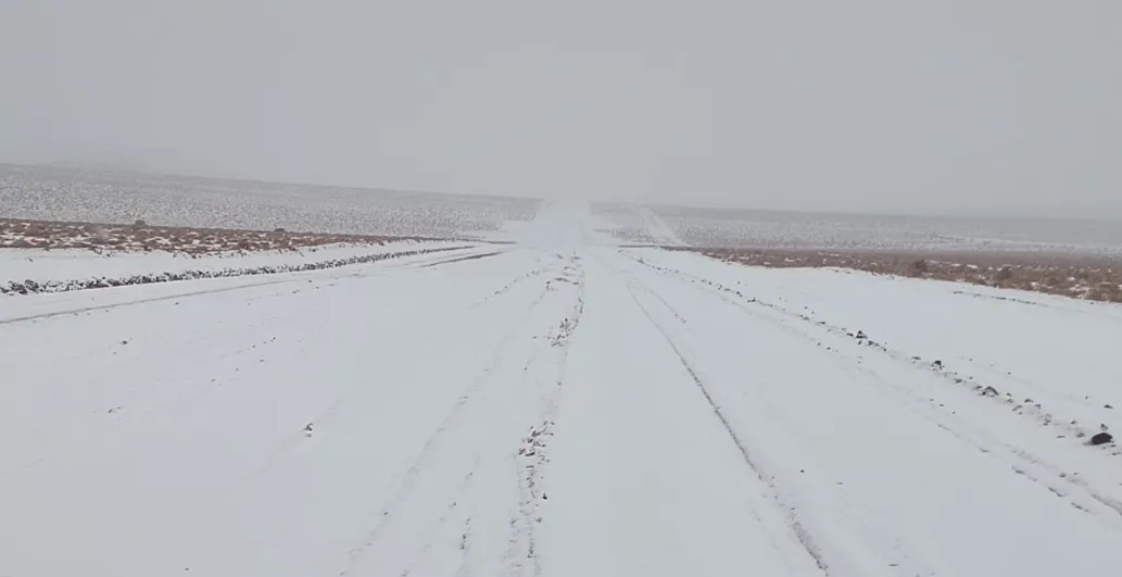 Nieve en Tolar Grande