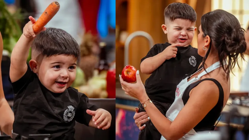 hijo de Valentina Cervantes y Enzo Fernández