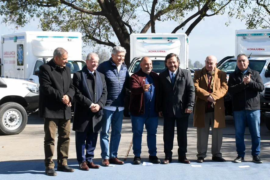 Gral Güemes- nueva ambulancia para el Joaquín Castellanos