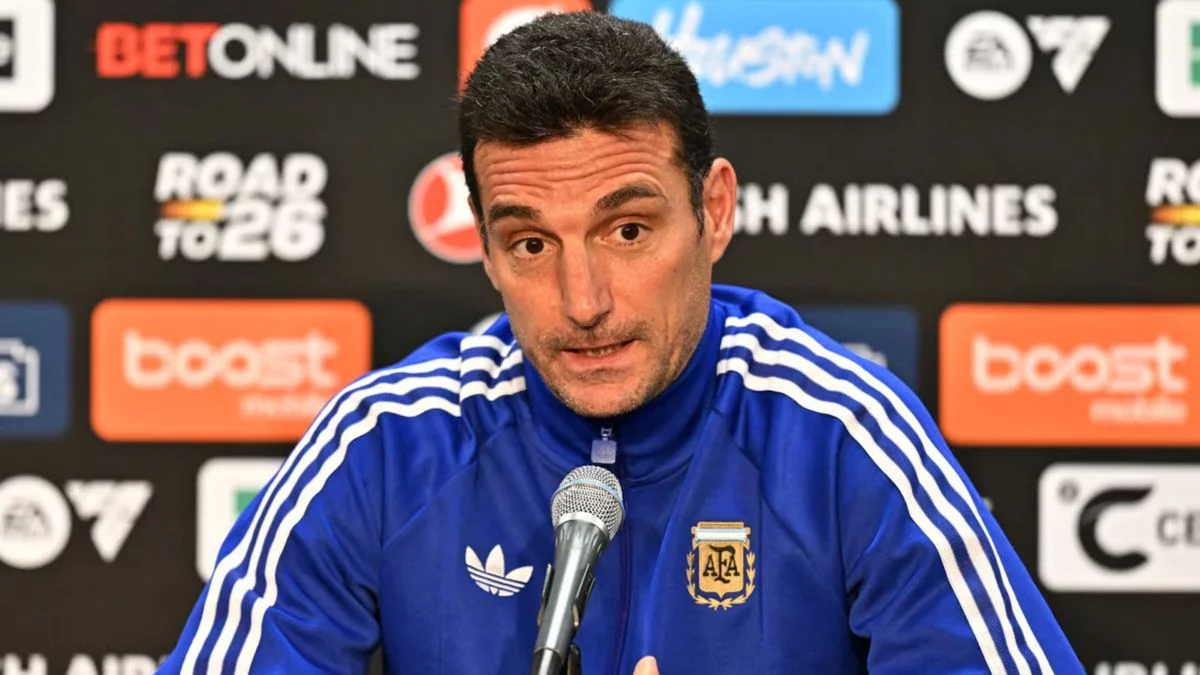 Scaloni preocupado por las molestias físicas del plantel