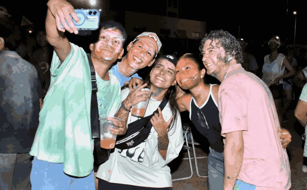 Kety Rosso carnavaleando 89