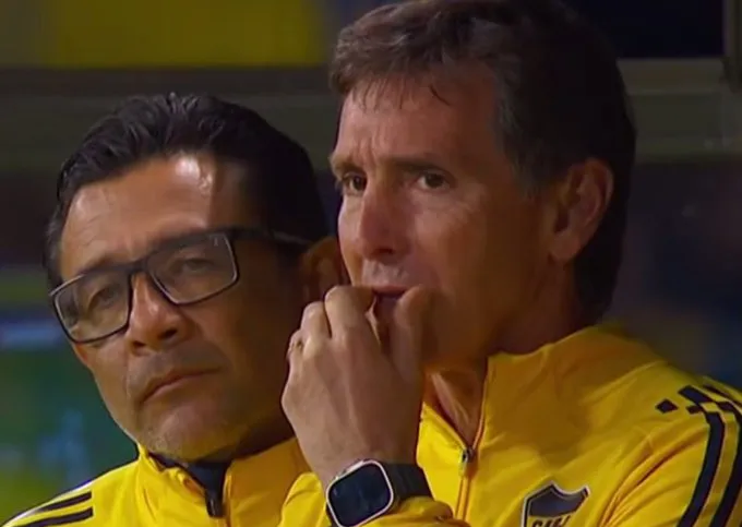 BOCA - Claudio Ubeda preocupado