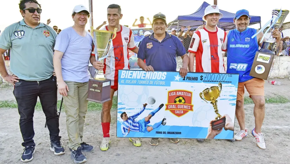 El Milagro campeón de la Liga Amauteur de Gral Guemes (3)