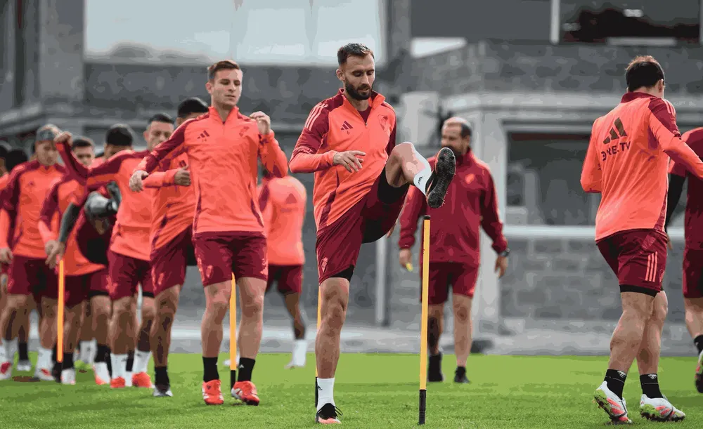RIVER Pezzela al frente de la última práctica