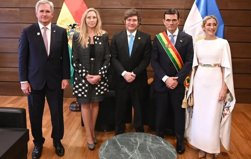 BOLIVIA Milei ofreció ayuda Rodrigo Paz Pereira 002