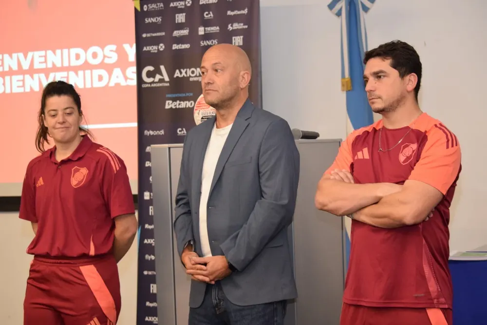 Ignacio García Bes presente en la charla de “Trascender la pelota” (Foto: Omar “Michi” Barrios)