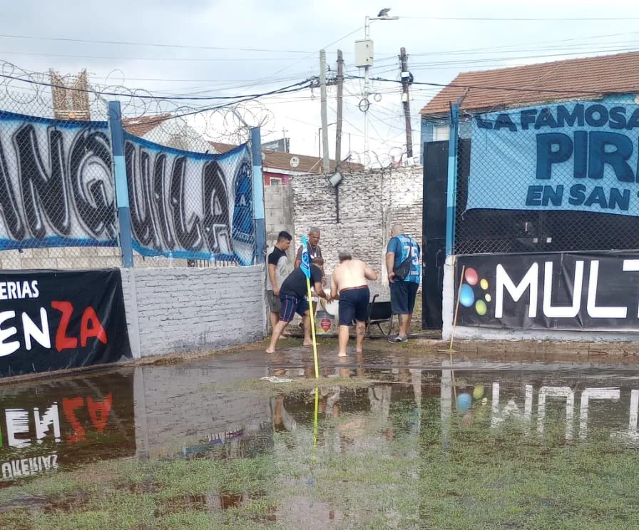 cancha de san telmo antes del partido