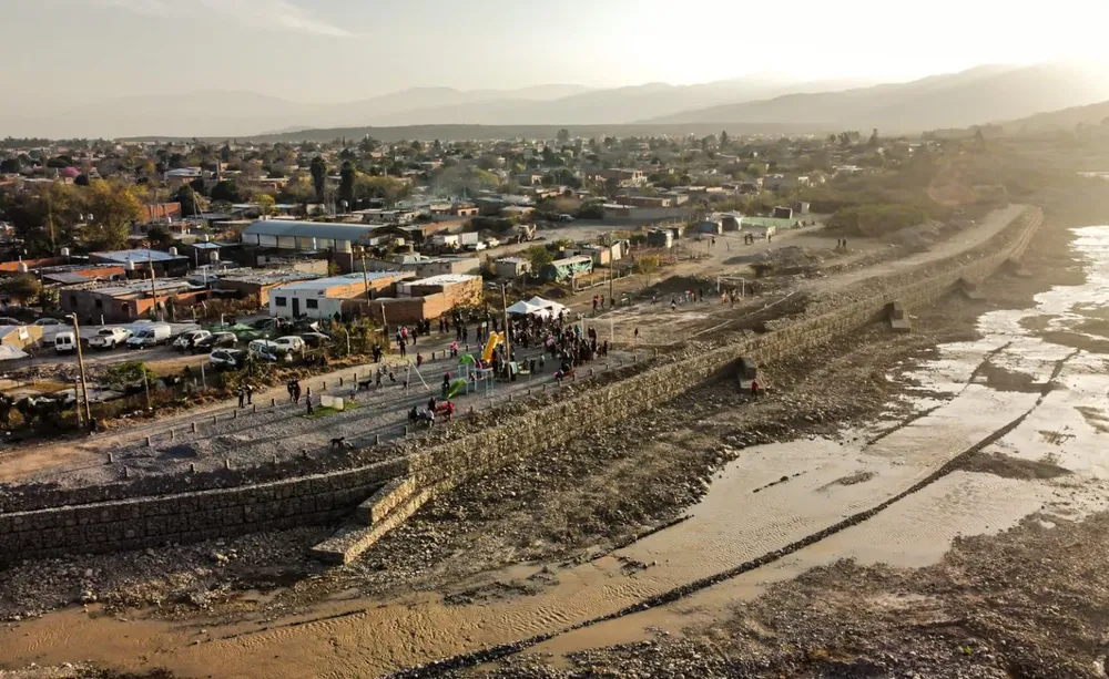 Bettina Romero recorrio Río Vaqueros 2