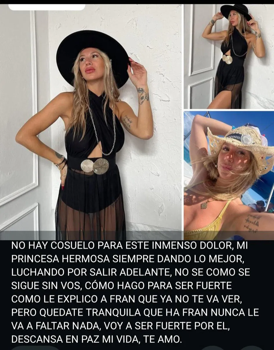 PESAR POR LA MUERTE DE ANTONELLA COLQUE