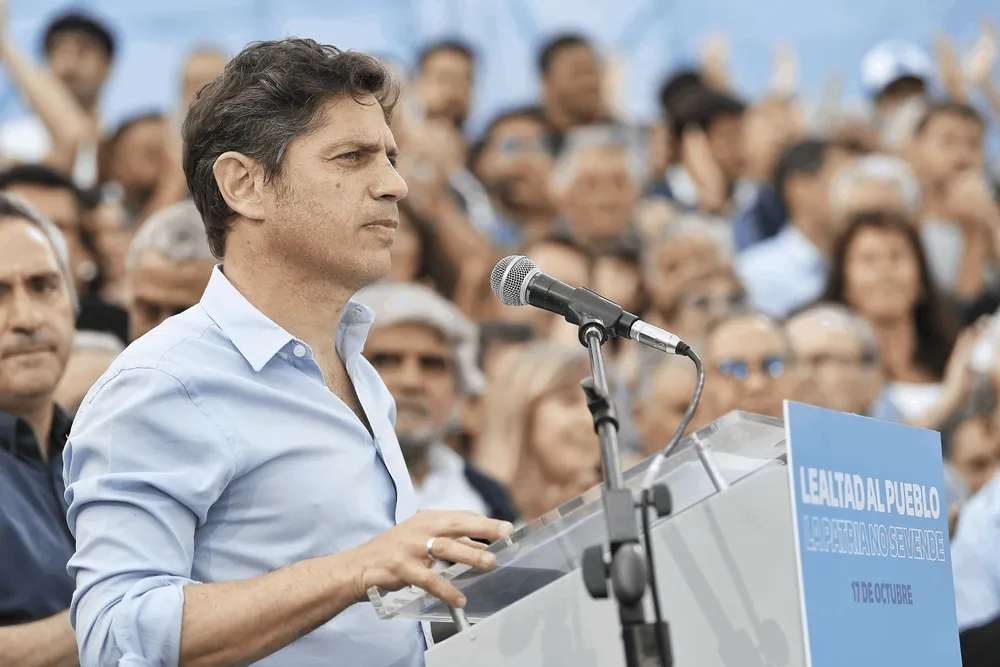 Axel Kicillof y la interna en el pj- peso reducido