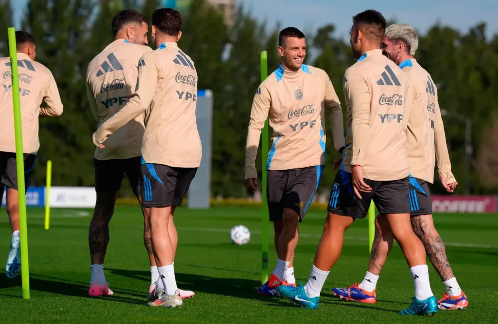 Argentina reinicio entrenamientos