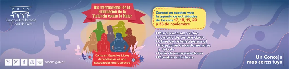 Eliminación de la violencia contra la mujer 2026 2964x710