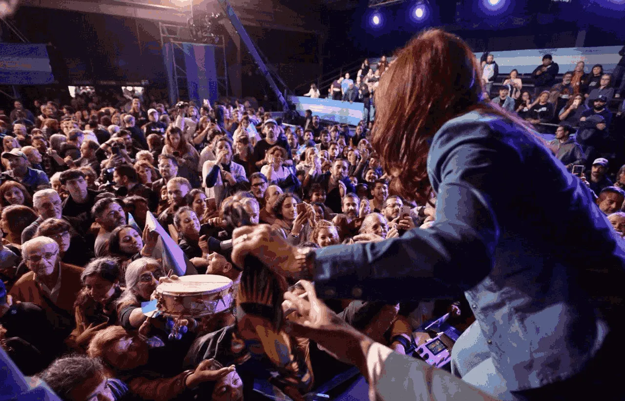 Cristina habló en un encuentro de cultura popular