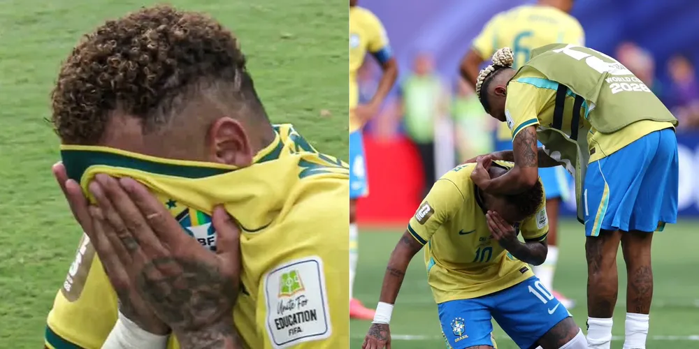 Brasil es tristeza Neymar