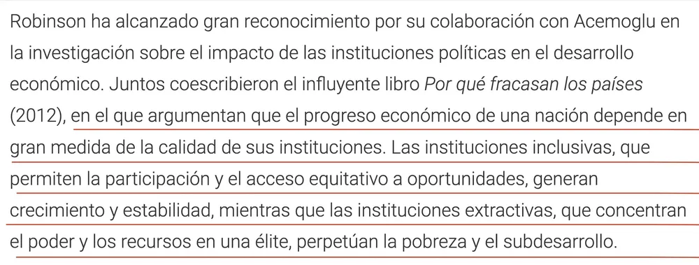 NOBEL PARA POR QUÉ FRACASAN LOS PAÌSES