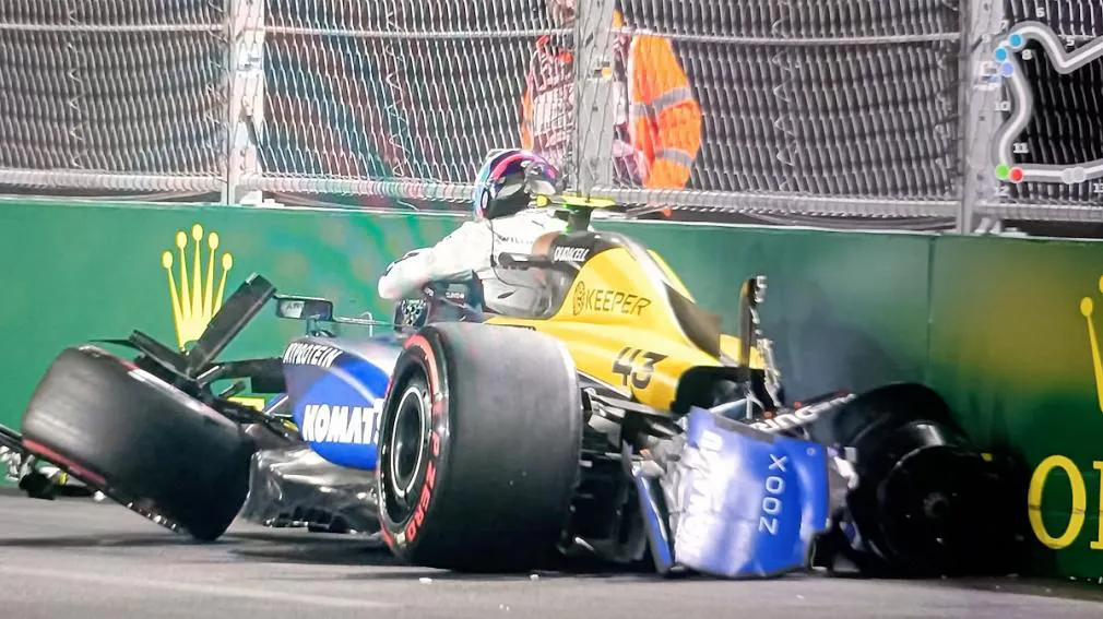 Accidente de Colapinto