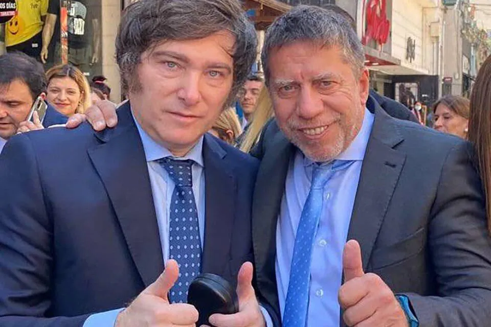 Milei con Bussi hijo denunciado en Tucumán