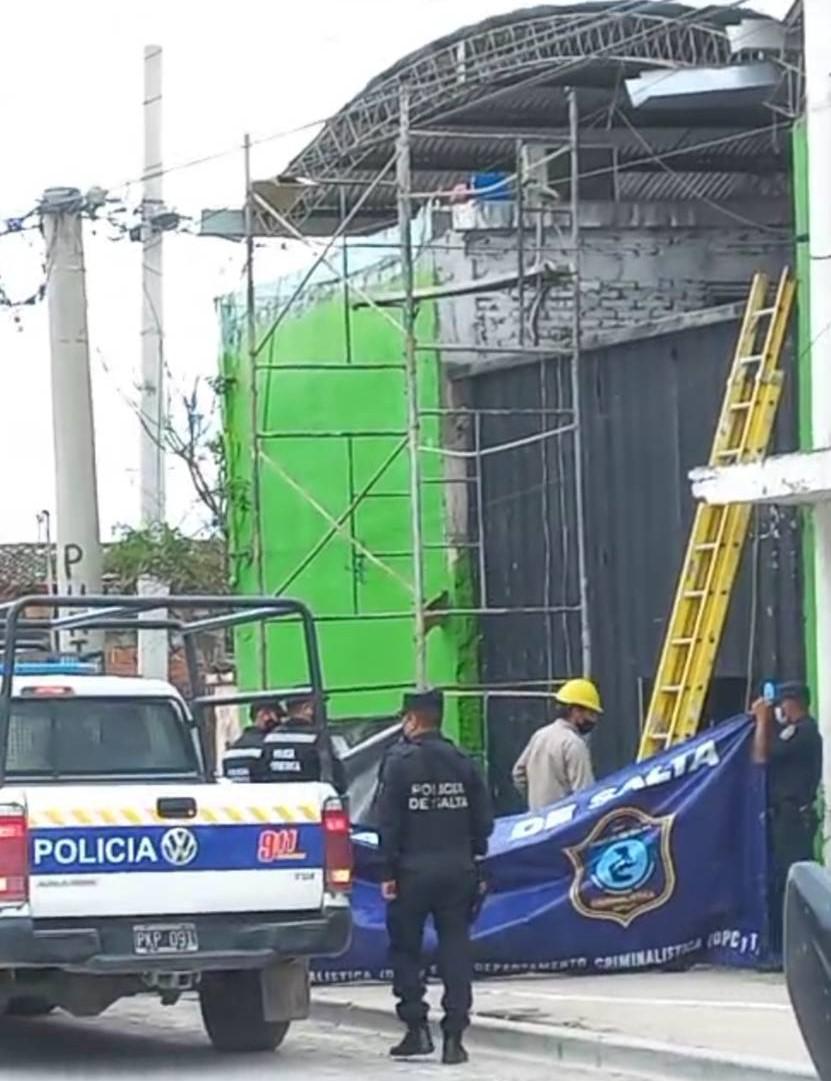 TRAGEDIA EN UNA OBRA EN LA RUTA 26 B