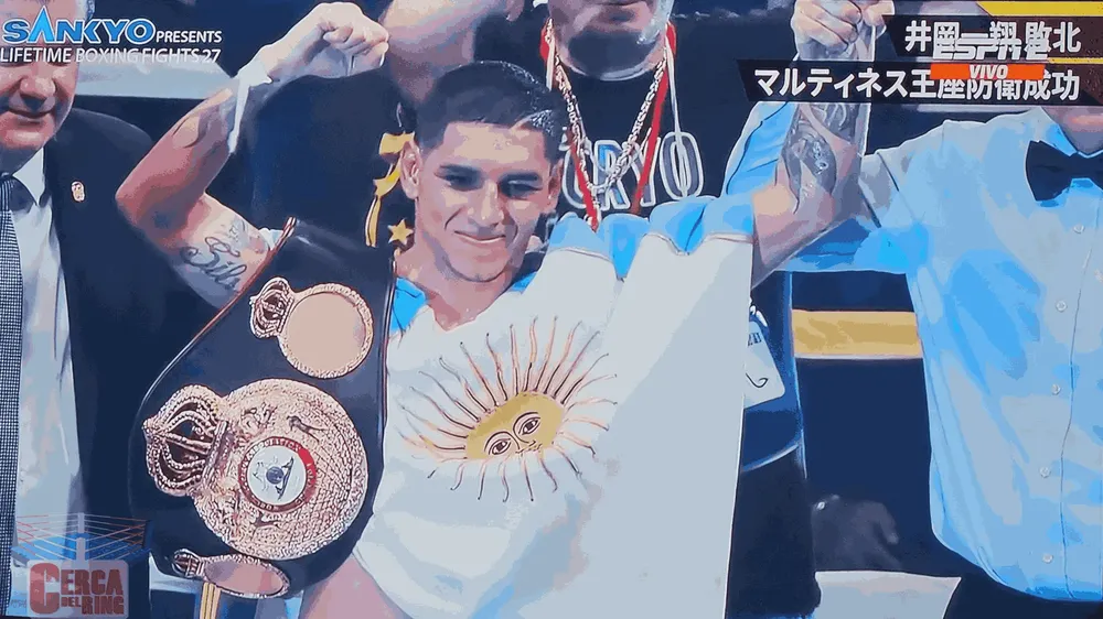 Fernando Pumita Martínez otra vez ganador ante Ioka