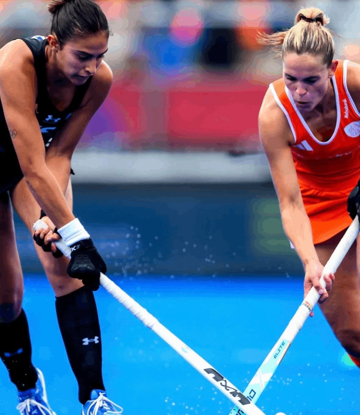 La salteña Valentina Raposo disputa con una adversaria