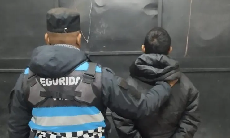 detenido control vial