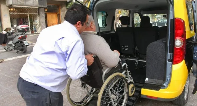 transporte de personas con discapacidad