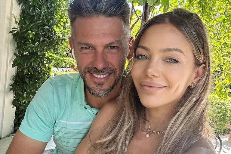 Martín Demichelis y Evangelina Anderson