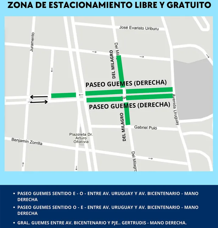 Estacionamiento libre en el centro de Salta (8)