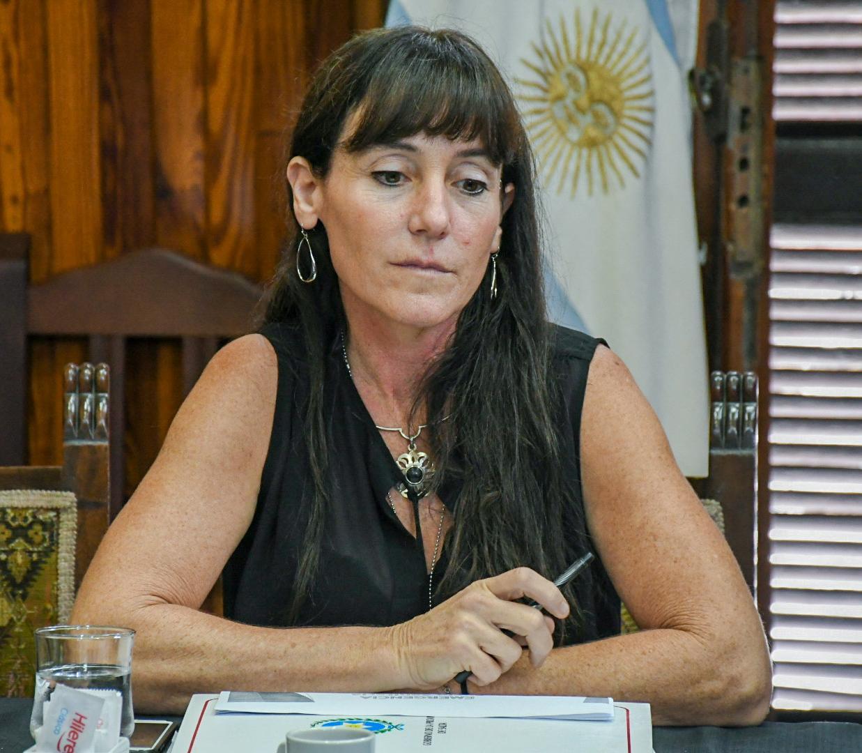 Verónica Figueroa en el Senado