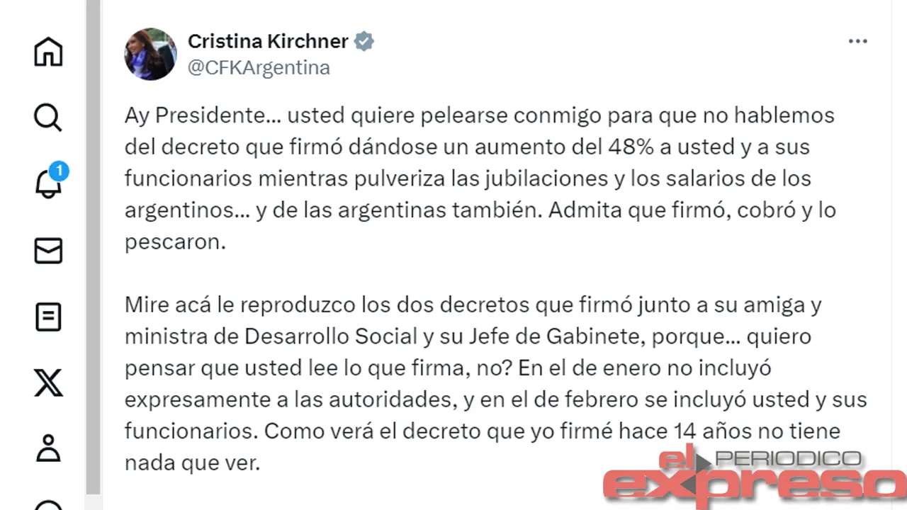 Cristina Twitter