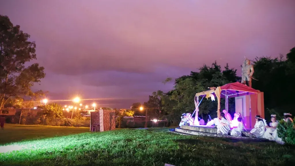 pesebre viviente casona castañares