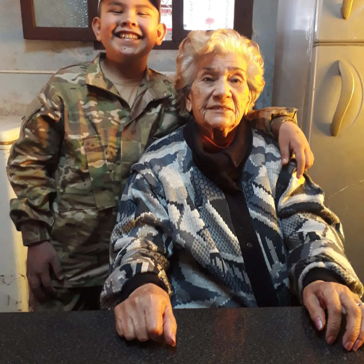 leonel y su abuela