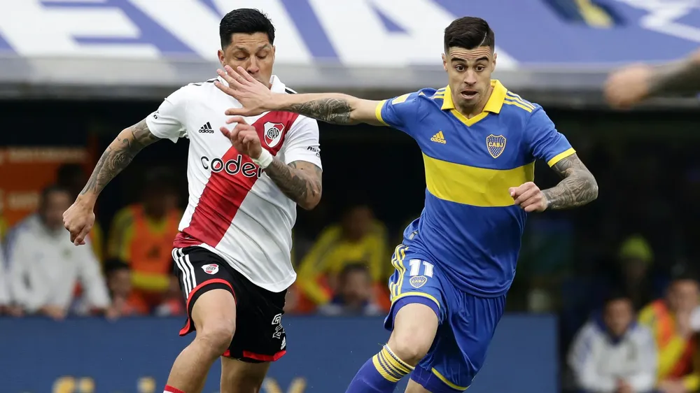 river recibe a boca