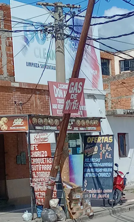 Barrio San José donde todo se cae