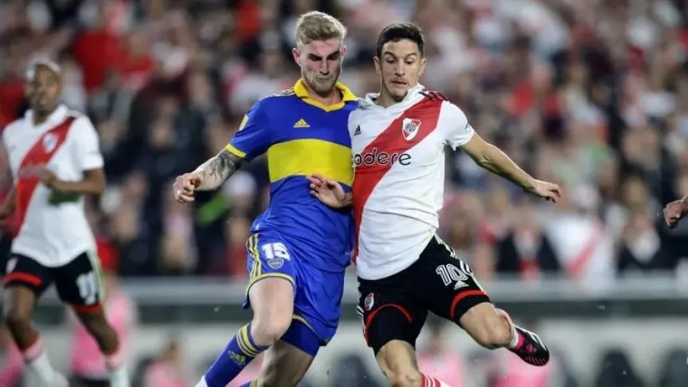 bOCA RECIBE A RIVER