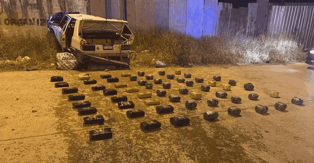 Marihuana al por mayor - siete detenidos en el Acceso a Salta
