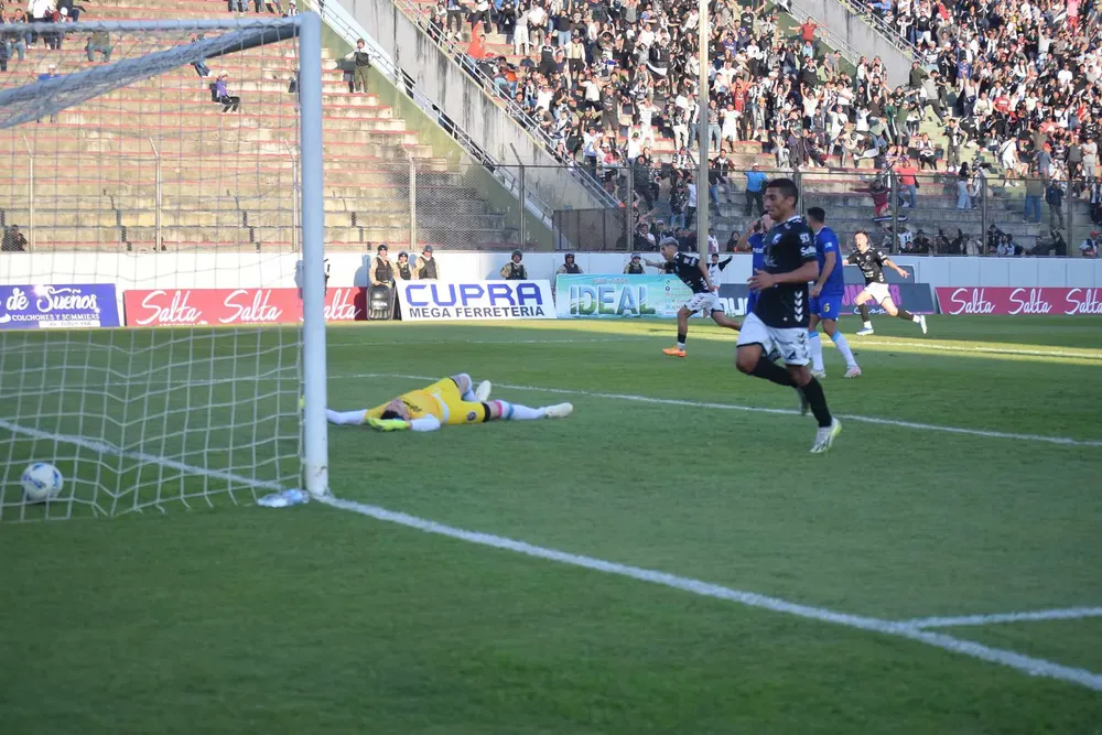 el gol de Blanco a Sol de América