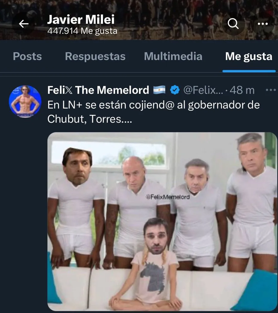 CHUBUT Milei se pasa de atrevido con los gobernadores