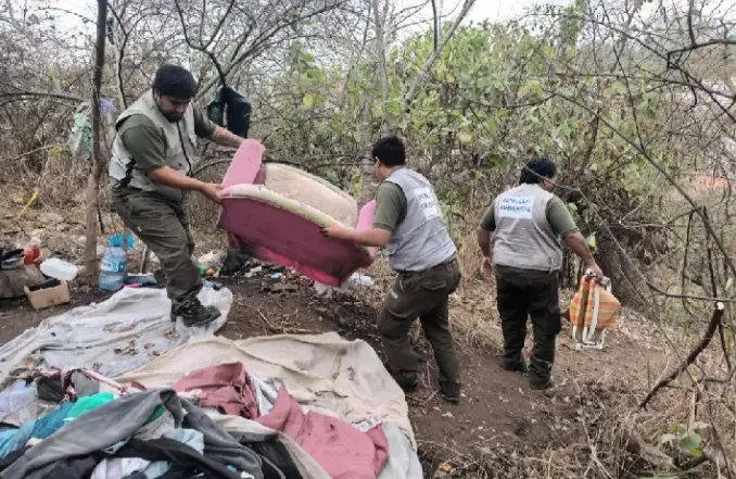 Cerro San Bernardo Residuos