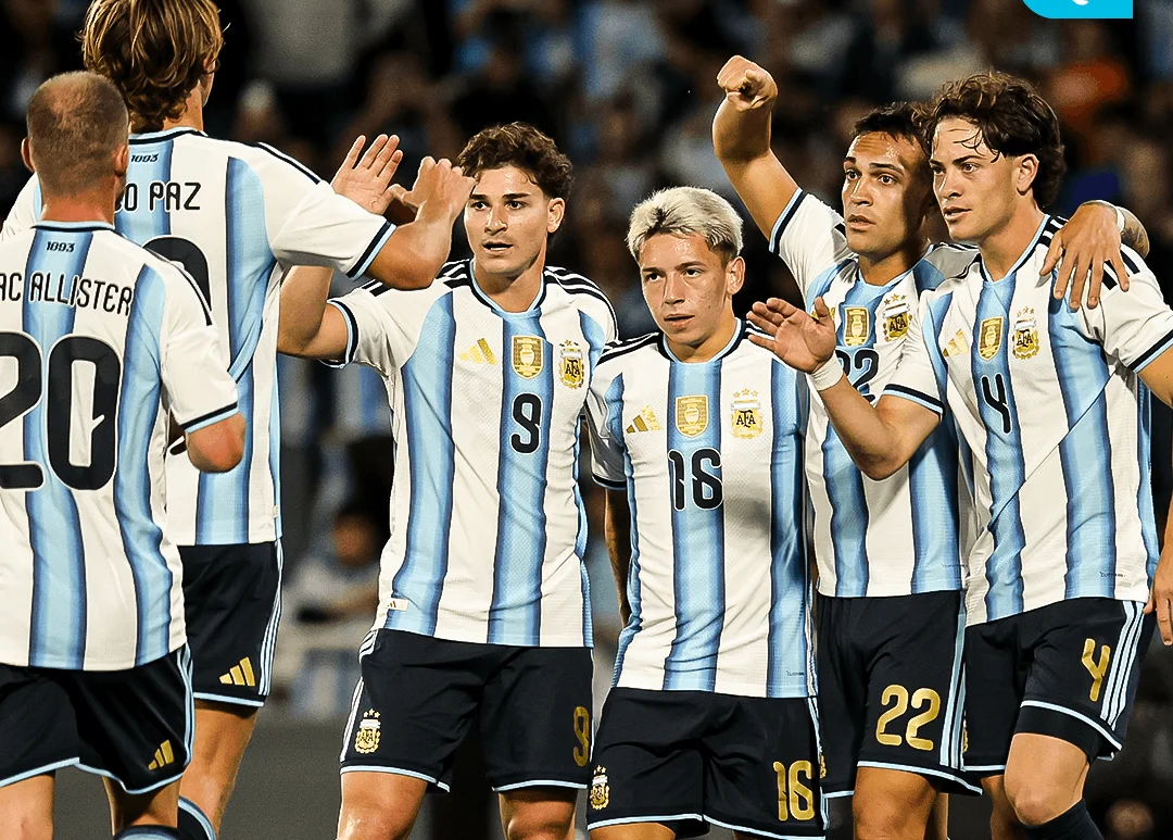 Argentina goleó a Bolivia