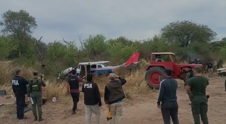 narcoavioneta en Rosario de la Frontera