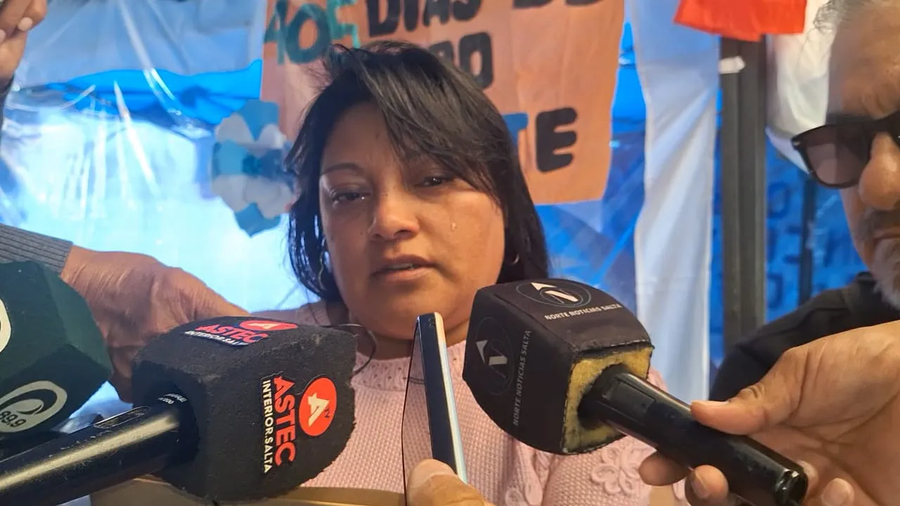 Carolina-mamá del nene fallecido en el pozo