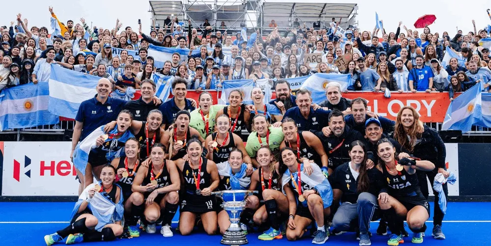 Las Leonas campeonas del mundo por tercera vez