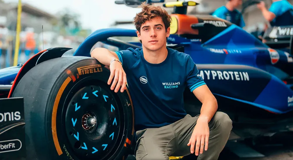 Colapinto llega a la Fórmula 1