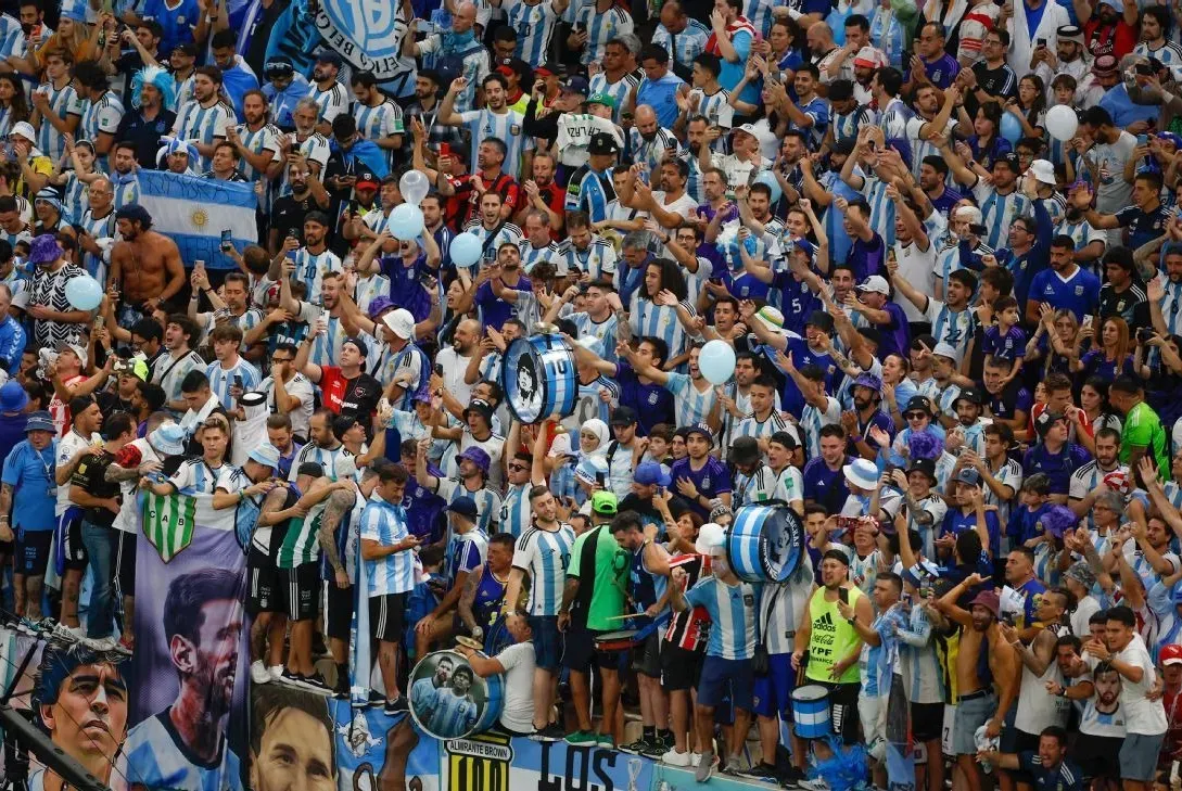 hinchas argentinos