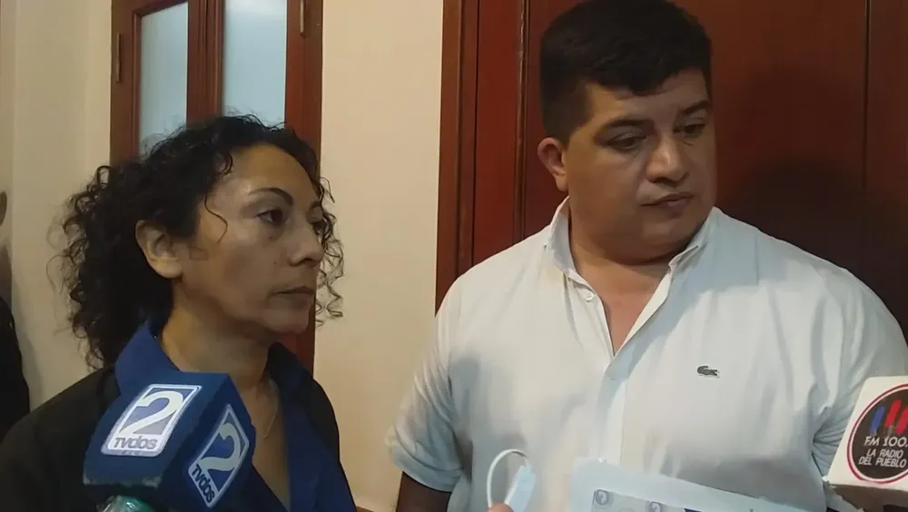 Claudio Jaime y Silvana Nogales