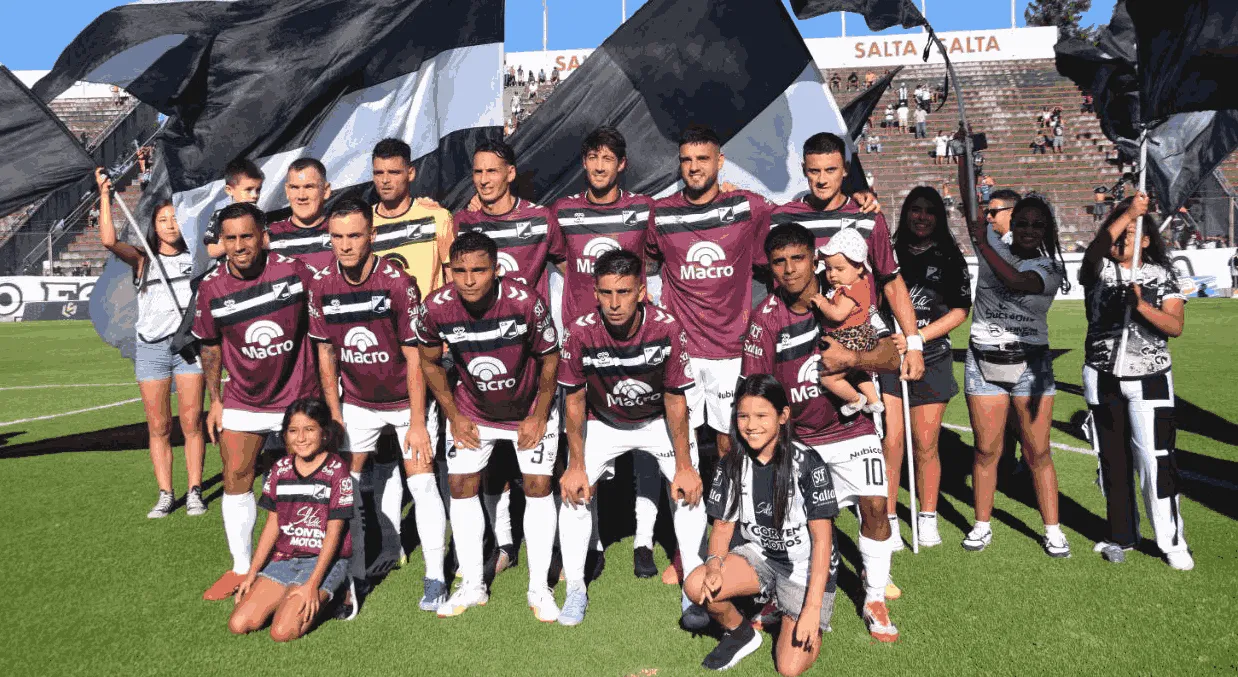 Central Norte formación de un partido anterior