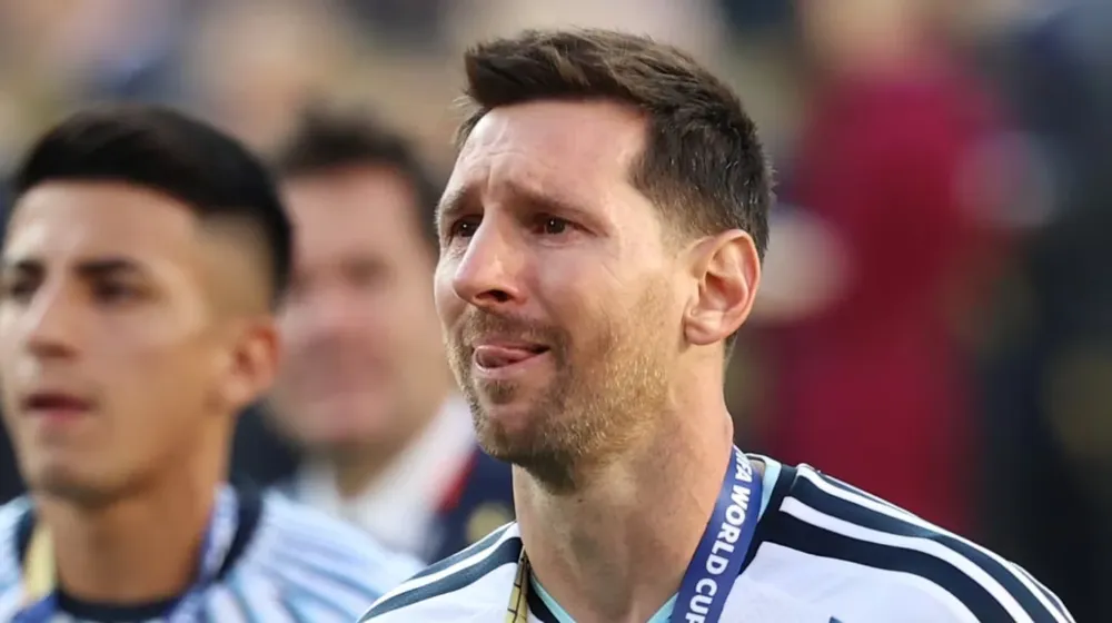 llanto messi final mundial