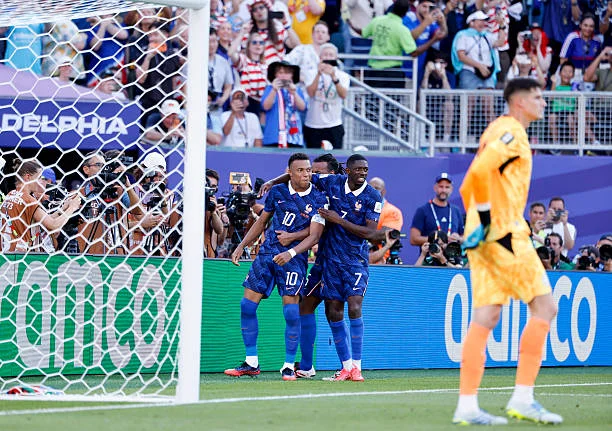 Mbappé marcó el único gol del partido (Foto: Getty Images)